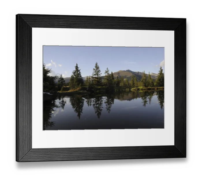 Framed Print : Lake, pond, mountain lake, Zillertal Framed Print : Lake, pond, mountain lake, Zillertal