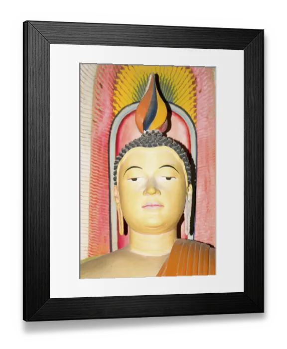 Framed Print : Dickwella, Southern Province, Sri Lanka - December 20 2014: DICKWELLA