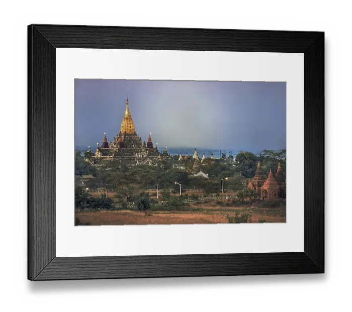 Framed Print : Ananda temple in evening light Framed Print : Ananda temple in evening light