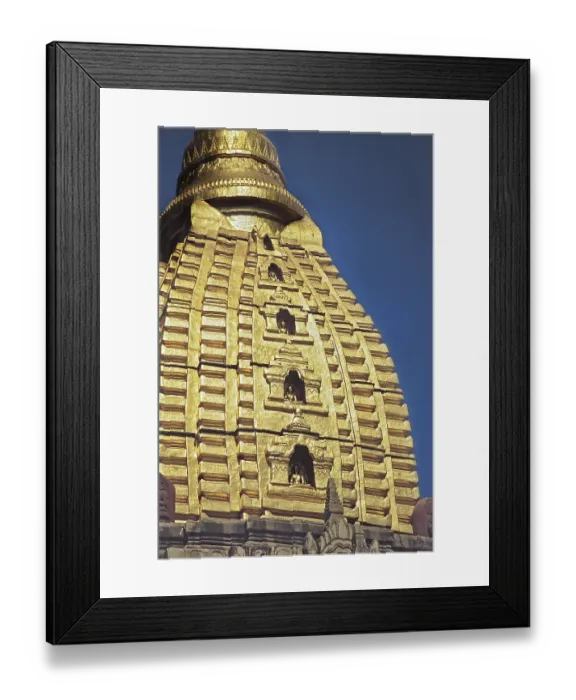 Framed Print : Detail, Ananda Temple, Pagan, Bagan