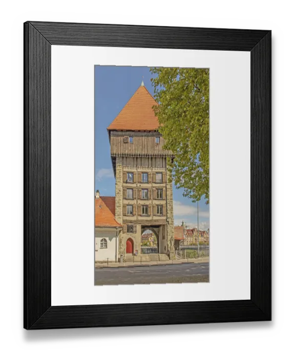 Framed Print : Rheintorturm Konstanz Framed Print : Rheintorturm Konstanz