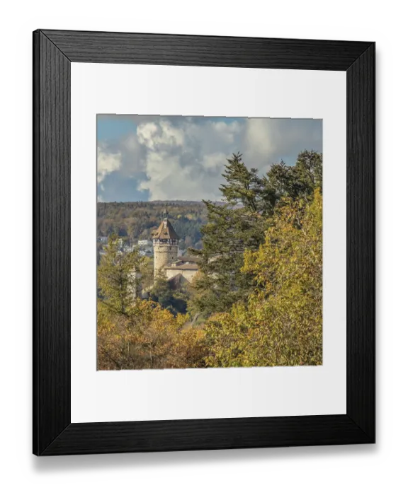 Framed Print : Munot Schaffhausen Fortress, Switzerland