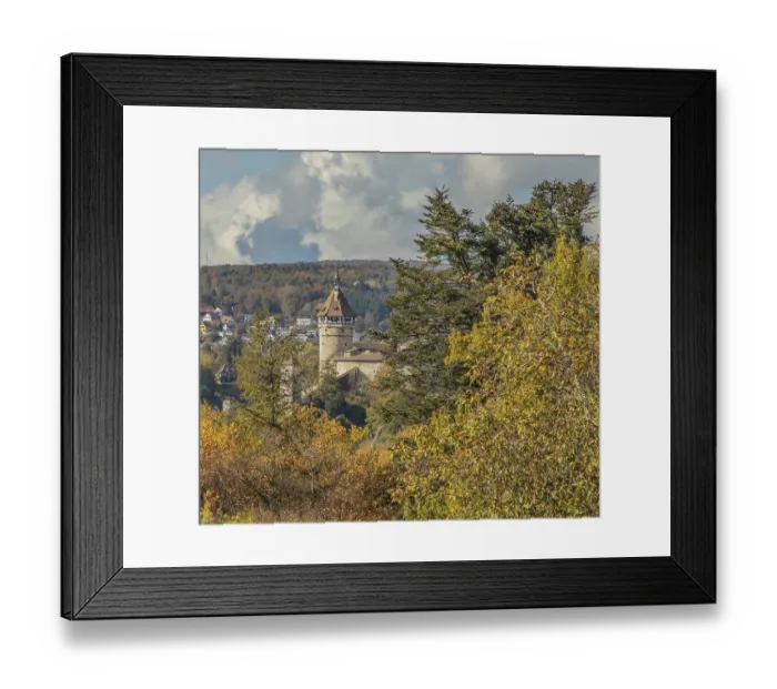 Framed Print : Munot Schaffhausen Fortress, Switzerland