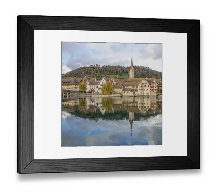 Framed Print : Stein am Rhein, Switzerland