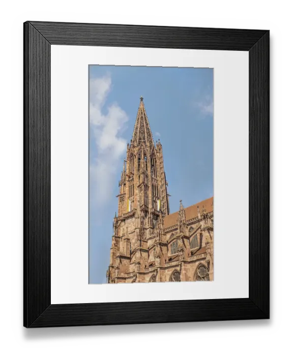 Framed Print : Freiburg Cathedral, Freiburg im Breisgau