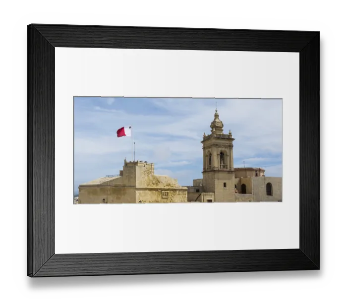 Framed Print : Victoria also known among the native Maltese as Rabat on island Gozo