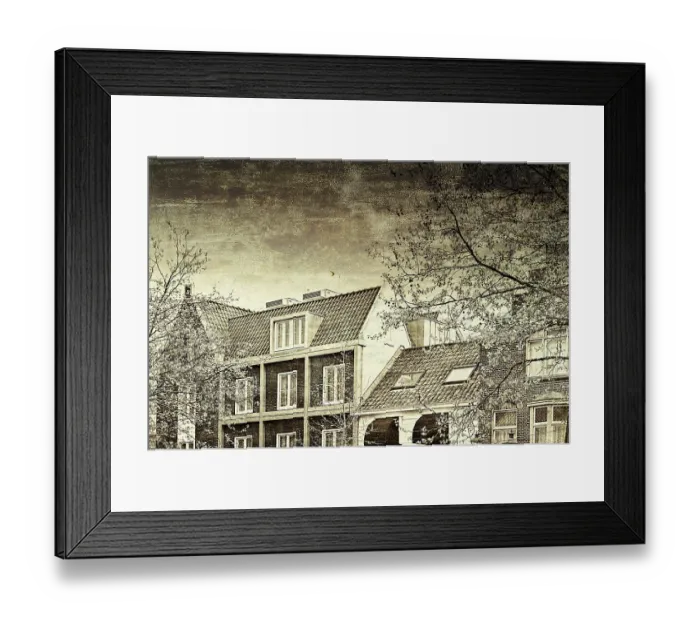 Framed Print : Historic buildings in the city of Amersfoort Framed Print : Historic buildings in the city of Amersfoort