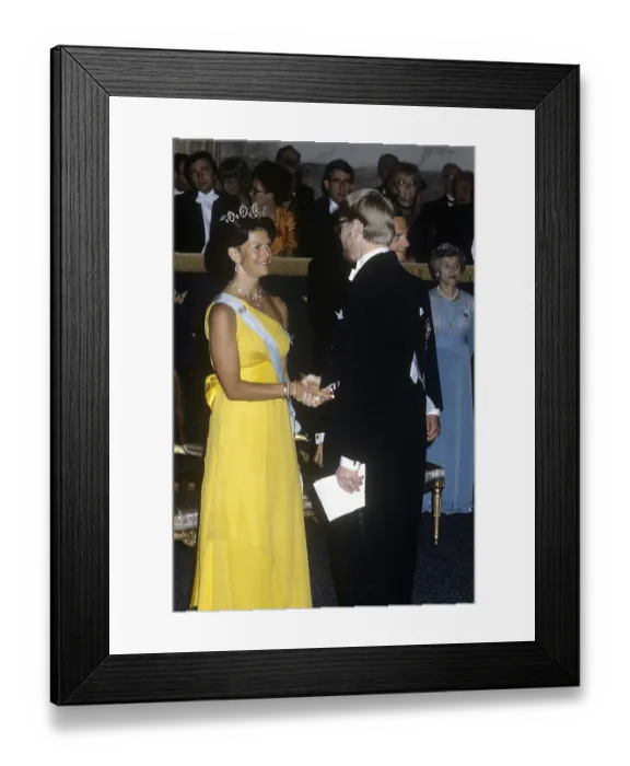 Framed Print : Drottning Silvia (f)