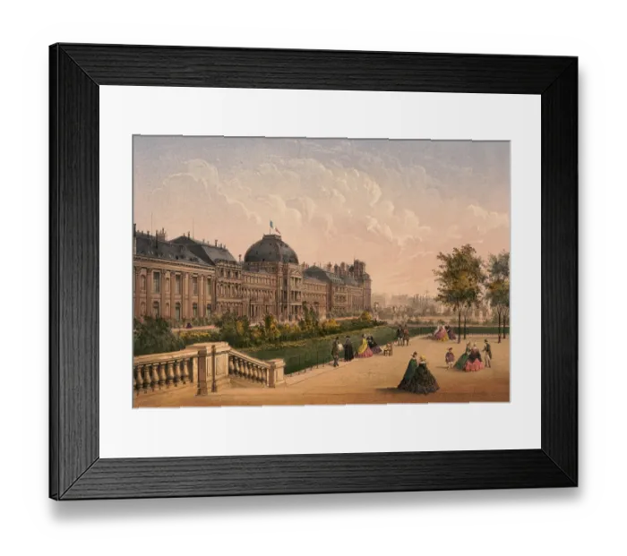 Framed Print : Jardin des Tuileries, Tuileries Garden