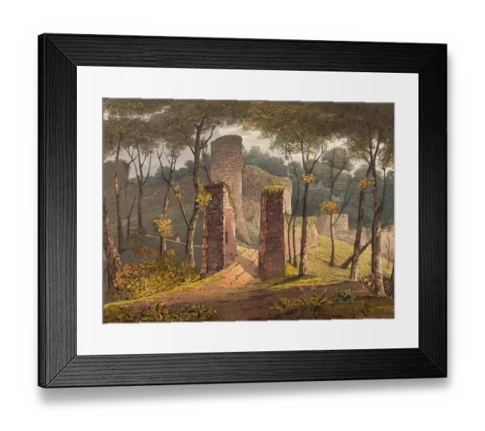 Framed Print : Entrance to Coningsborough Castle Framed Print : Entrance to Coningsborough Castle