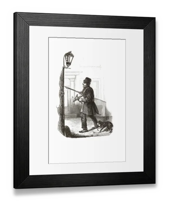 Framed Print : Types from Holland around 1841