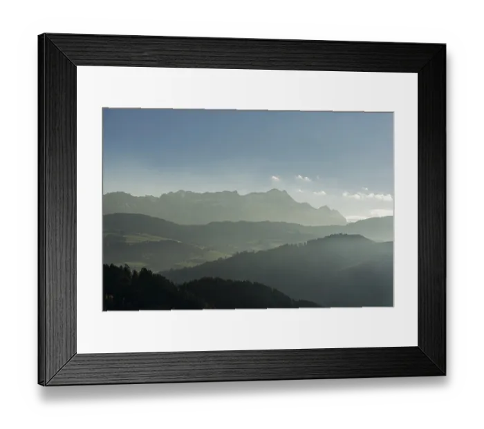 Framed Print : Alpstein Mountains and Santis