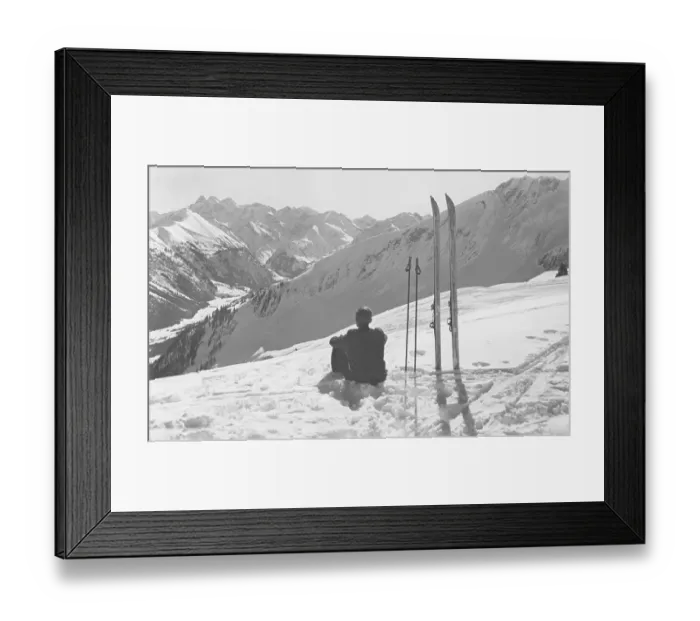 Framed Print : Soller-Eck (1706 m), winter Framed Print : Soller-Eck (1706 m), winter