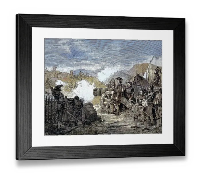 Framed Print : German Peasants War, 1524-1526