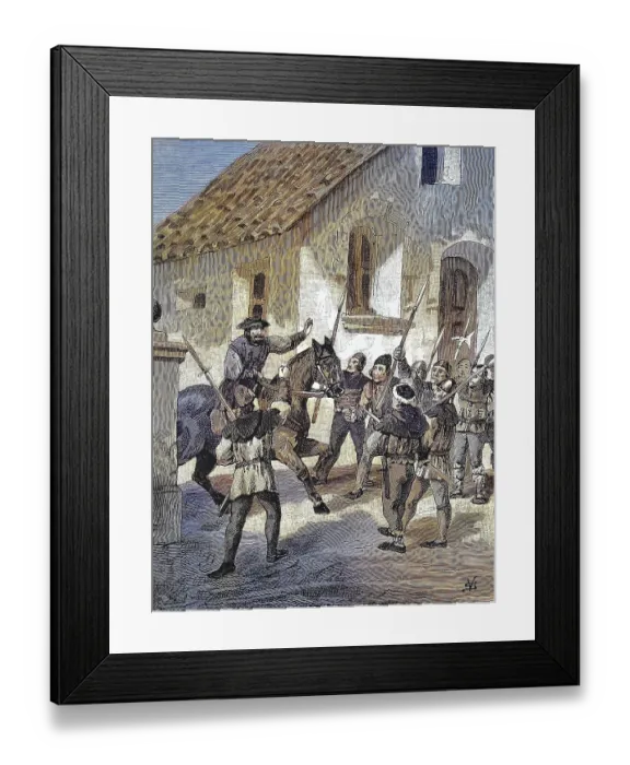 Framed Print : German Peasants War, 1524-1526