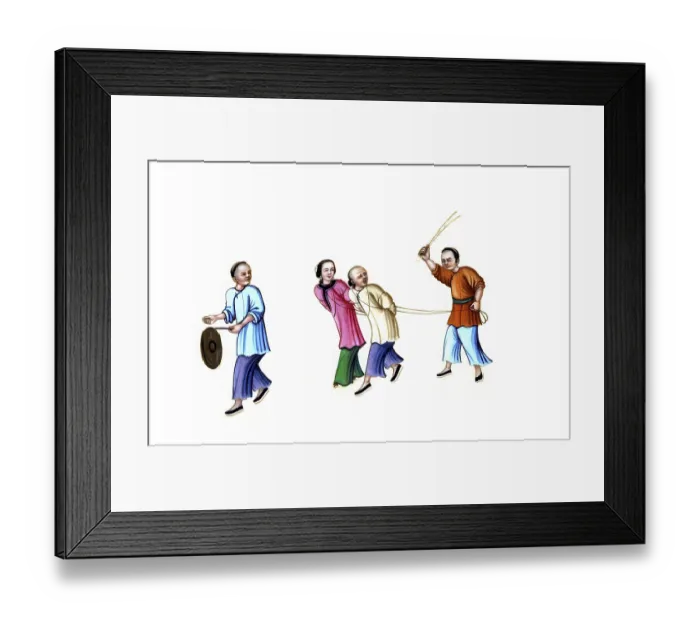 Framed Print : Jurisprudence, torture and punishment in medieval China