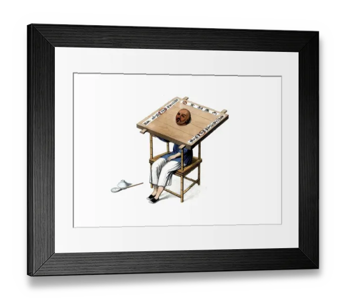 Framed Print : Jurisprudence, torture and punishment in medieval China
