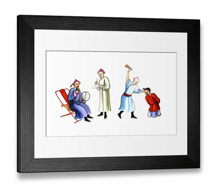 Framed Print : Jurisprudence, torture and punishment in medieval China
