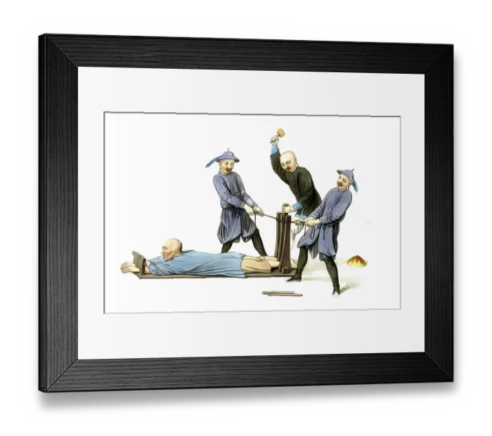 Framed Print : Jurisprudence, torture and punishment in medieval China Framed Print : Jurisprudence, torture and punishment in medieval China
