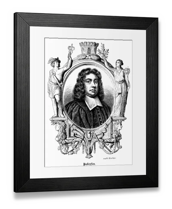 Framed Print : Sir Henry Pollexfen (1632 - 1691) Framed Print : Sir Henry Pollexfen (1632 - 1691)