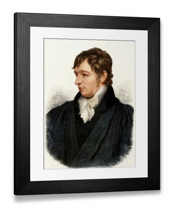 Framed Print : Richard Porson, 1759-1808, an English classical scholar