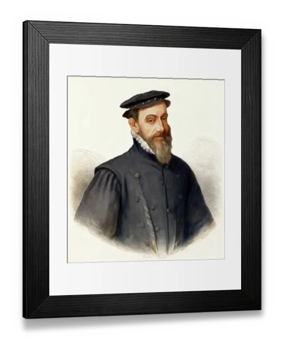 Framed Print : Sir Thomas Gresham the Elder, 1519-1579 Framed Print : Sir Thomas Gresham the Elder, 1519-1579