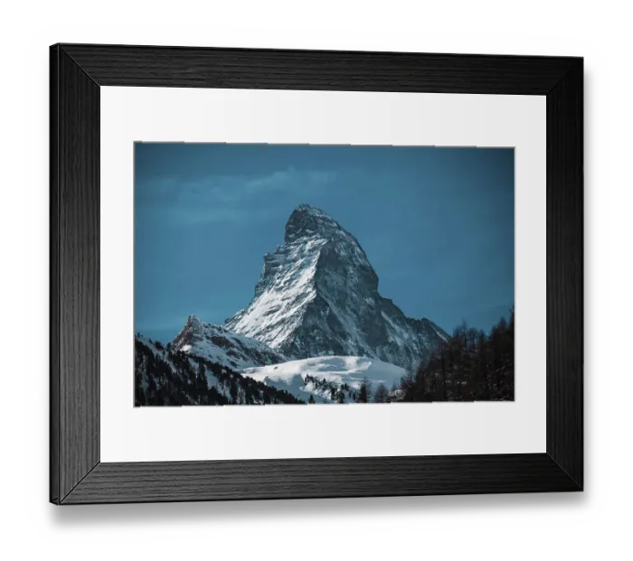 Framed Print : The Matterhorn in Switzerland Framed Print : The Matterhorn in Switzerland
