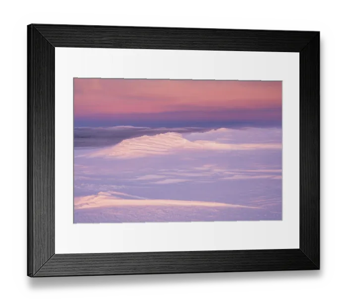 Framed Print : Winter landscape in stormy weather Framed Print : Winter landscape in stormy weather