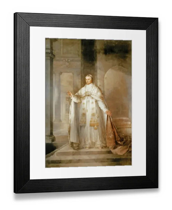 Framed Print : Pope Pius IX, 1792 - 1878, Giovanni Maria Mastai-Ferretti