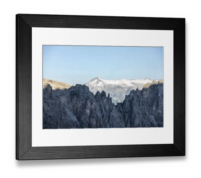 Framed Print : Adamello mountain peak with glacier Framed Print : Adamello mountain peak with glacier