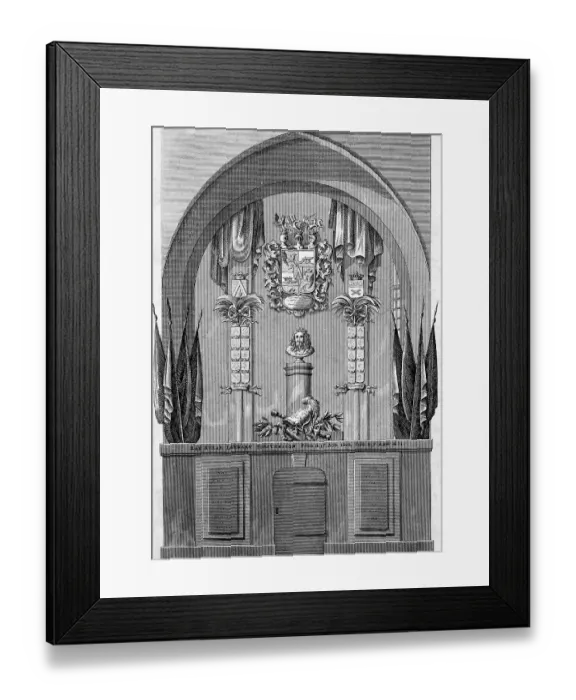 Framed Print : Tomb of Lennart Torstensson, Count of Ortala (1603)