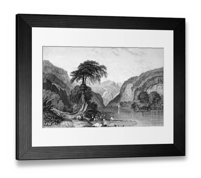 Framed Print : Tempe Isyllian valley in the river Pinius