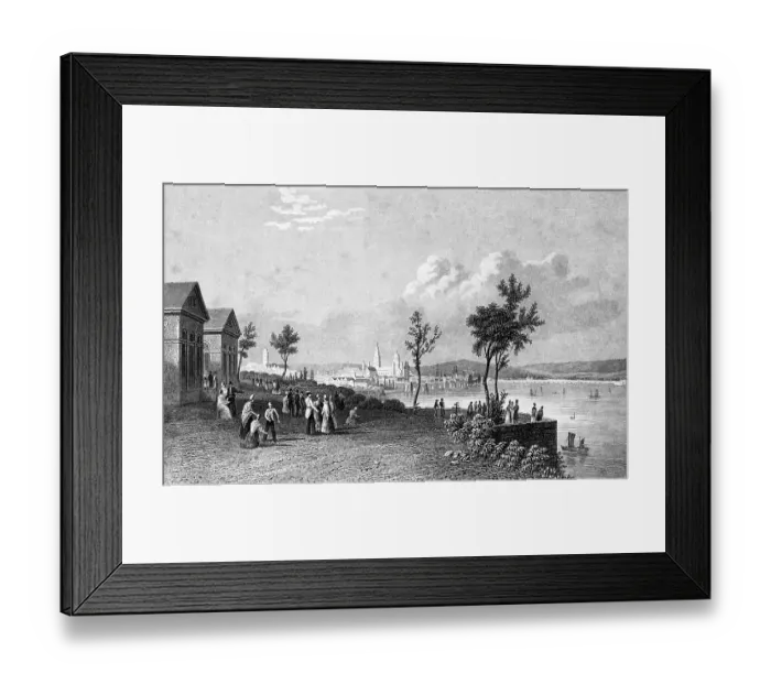 Framed Print : State capital Mainz, Rhineland-Palatinate Framed Print : State capital Mainz, Rhineland-Palatinate