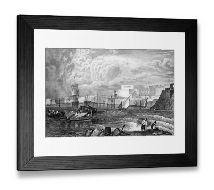 Framed Print : La Valletta, capital of Malta, Mediterranean Sea Framed Print : La Valletta, capital of Malta, Mediterranean Sea