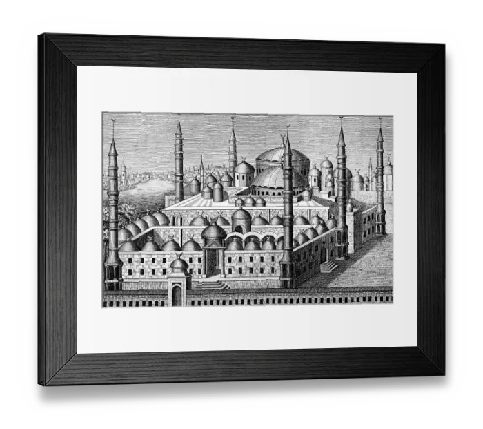 Framed Print : Sultan Akhmed Mosque also Blue Mosque Framed Print : Sultan Akhmed Mosque also Blue Mosque