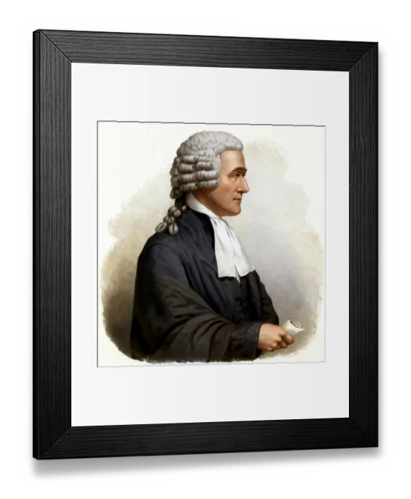 Framed Print : Sir Samuel Romilly, 1757-1818, a British legal reformer