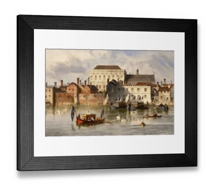 Framed Print : The Palace of Whitehall or White Hall