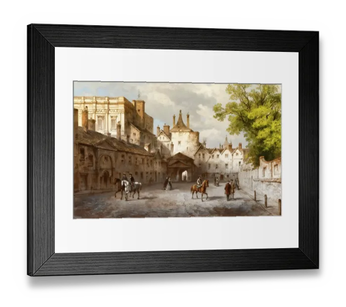Framed Print : Scotland Yard, 1720, Whitehall Place Framed Print : Scotland Yard, 1720, Whitehall Place