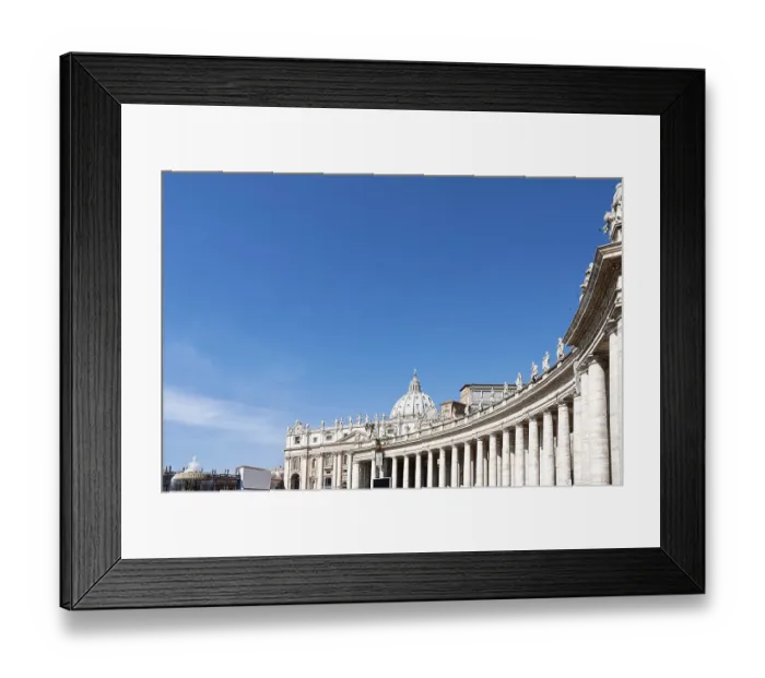 Framed Print : St. Peter's Basilica St. Peter's Basilica