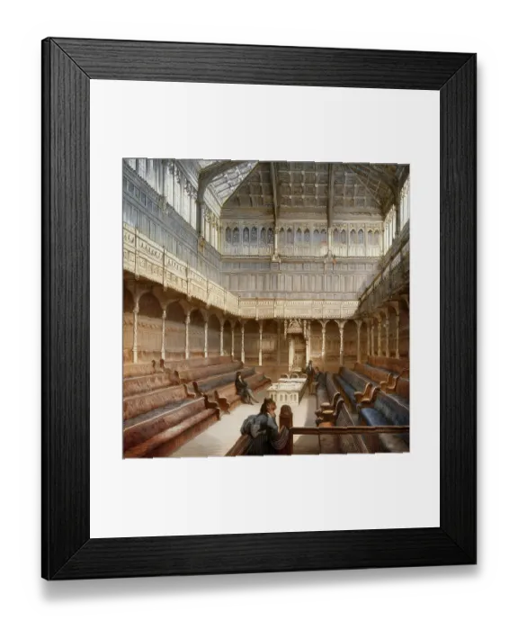 Framed Print : The House of Commons, 1875, London Framed Print : The House of Commons, 1875, London