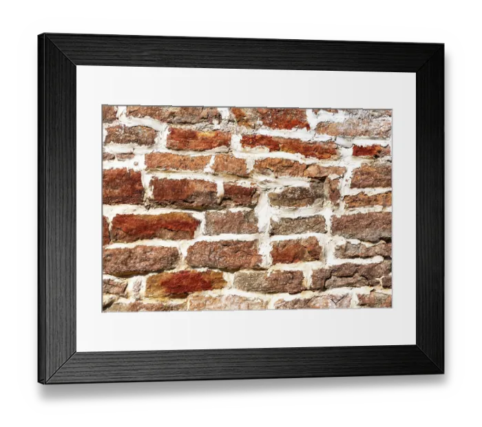 Framed Print : Ancient weathered rough stone wall as creative background