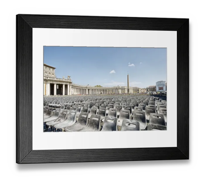 Framed Print : St Peter's Square, Vatican St Peter's Square Framed Print : St Peter's Square, Vatican St Peter's Square