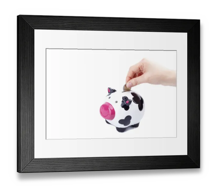 Framed Print : Woman's hand putting a coin in piggy bank Woman's hand putting a coin in piggy bank Framed Print : Woman's hand putting a coin in piggy bank Woman's hand putting a coin in piggy bank