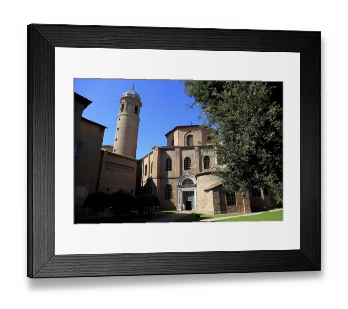 Framed Print : Basilica Basilica of San Vitale Framed Print : Basilica Basilica of San Vitale