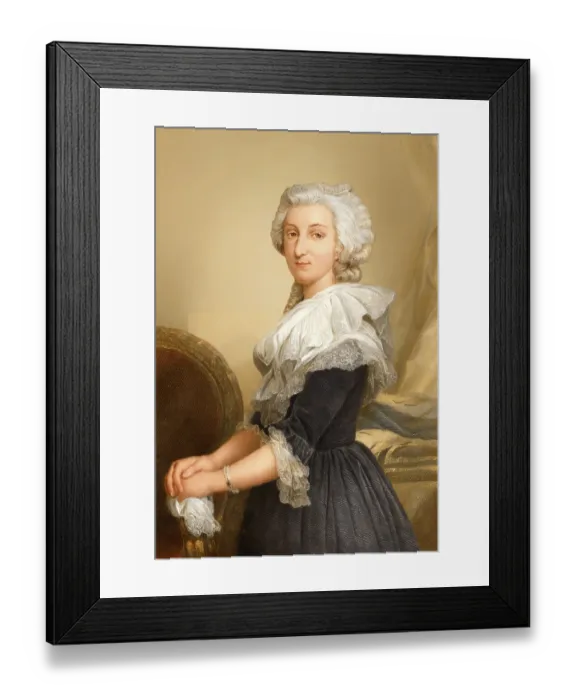 Framed Print : Marie Antoinette or Maria Antonia Josepha Johanna