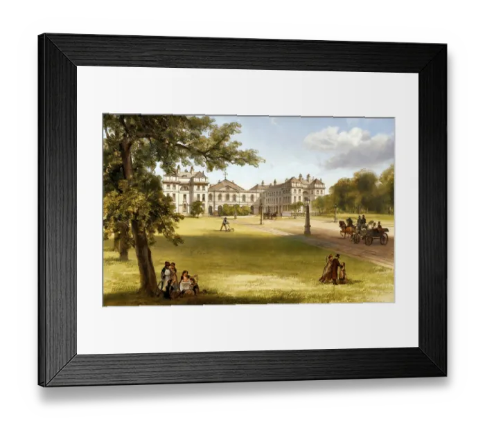Framed Print : The Foundling Hospital, 19th century
