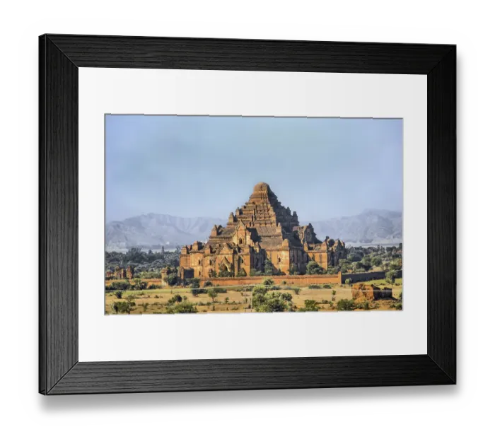 Framed Print : The Dhammayangyi Temple, Pagan