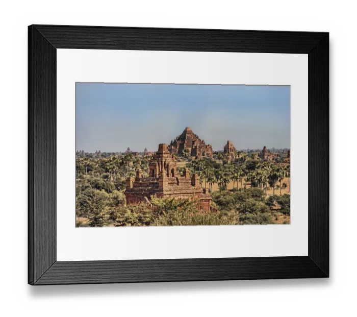 Framed Print : The Dhammayangyi Temple was built under King Narathu around 1170