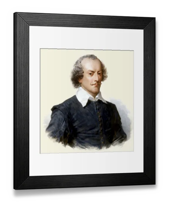 Framed Print : William Shakespeare, 1564 - 1616 Framed Print : William Shakespeare, 1564 - 1616