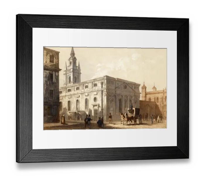 Framed Print : Guildhall, London, England, 18th century